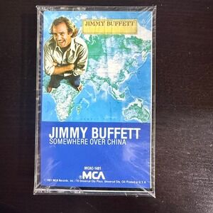 Jimmy Buffett Somewhere Over China MCA Cassette‎ Tape 1981 MCAC-1481